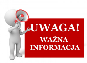 Uwaga Ważna informacja