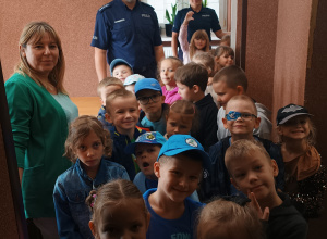 Wizyta na Komisariacie Policji w Rokicinach
