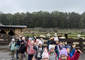 Grupa Wiewiórki podczas zwiedzania