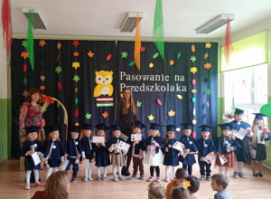 Pasowanie na przedszkolaka w Łaznowie