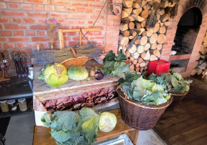 Stanowisko z kapustą