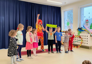 Dzieci podczas konkursu