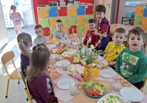 Śniadanie wielkanocne u "Wiewiórek"