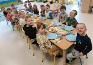 Śniadanie wielkanocne u "Motyli"