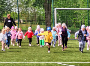 Relacja z akcji "Sprintem do Maratonu" - Łaznów