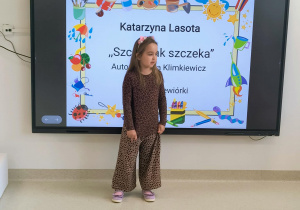 Uczestniczka konkursu